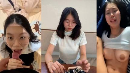 คลิปหลุดเย็ดหีนักศึกษา กำลังจะขึ้นปี 2 อมควยก่อนโดนเย็ดเด็ดมาก